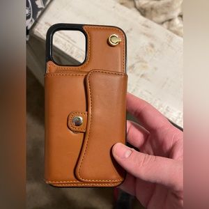 iPhone 12 max phone wallet case